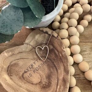 Kendra Scott Ansley Heart Pendant Necklace, Rose Gold-Plated